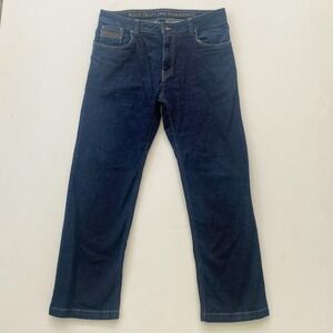 Prana‎ Jeans Straight Leg Dark Wash Denim Casual Pants 36x32
